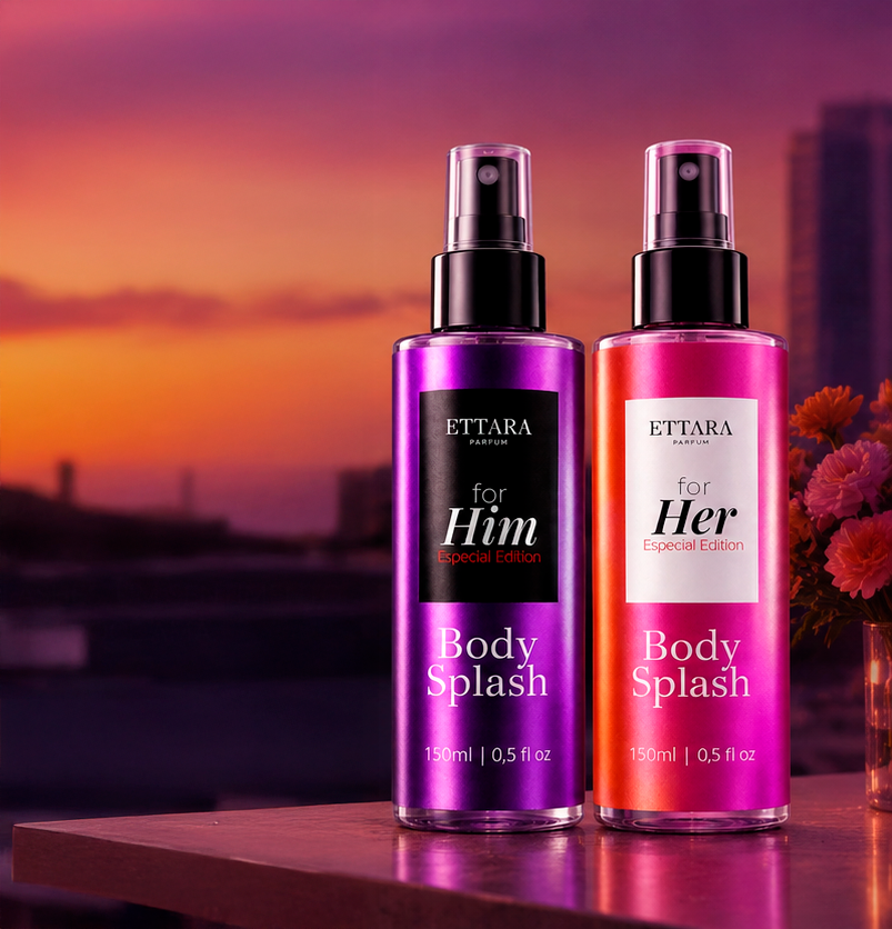 Ettara Special Edition Body Splash Gift Set For Him & For Her