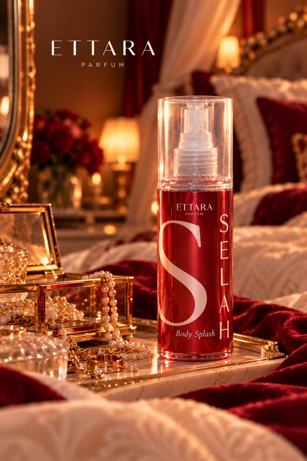 Selah Ettara Body Splash 160ml | Captivating Fragrance